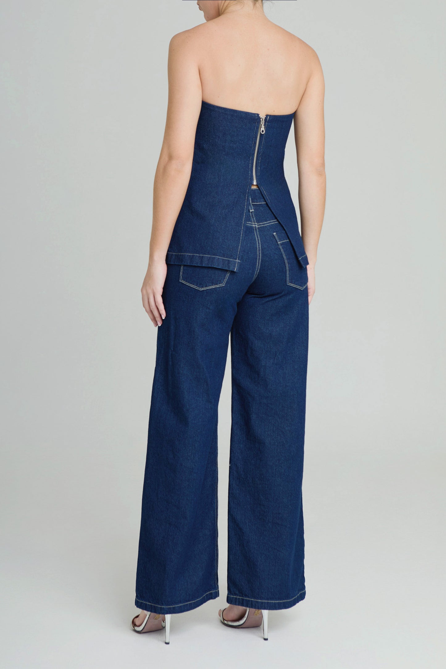 THE GIANNA DENIM TOP