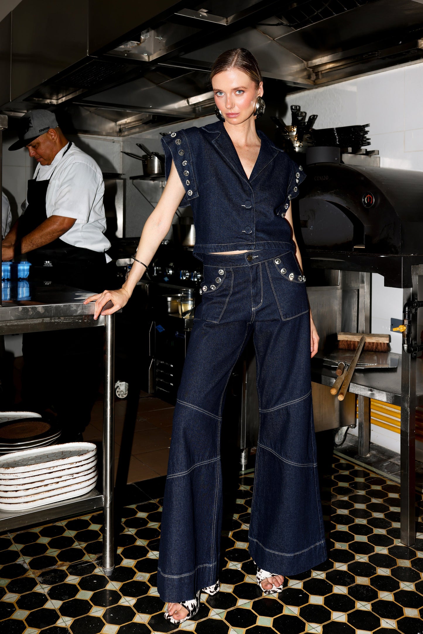 THE AMAL JEANS (EMBELLISHED)