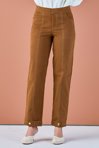 THE LEVINE MOCHA PANTS