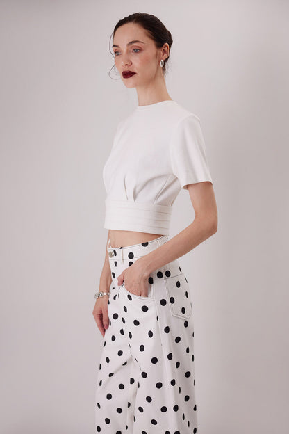 The Montenegro Pants, pocket detail — Sanna, The Gentlewoman collection