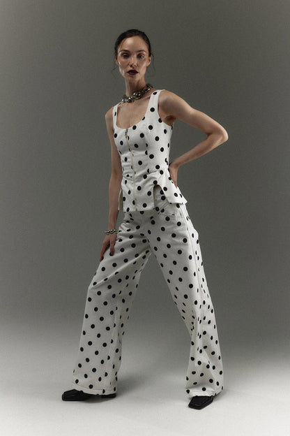 The Montenegro Pants with the Esme Ponti Top — Sanna, The Gentlewoman campaign