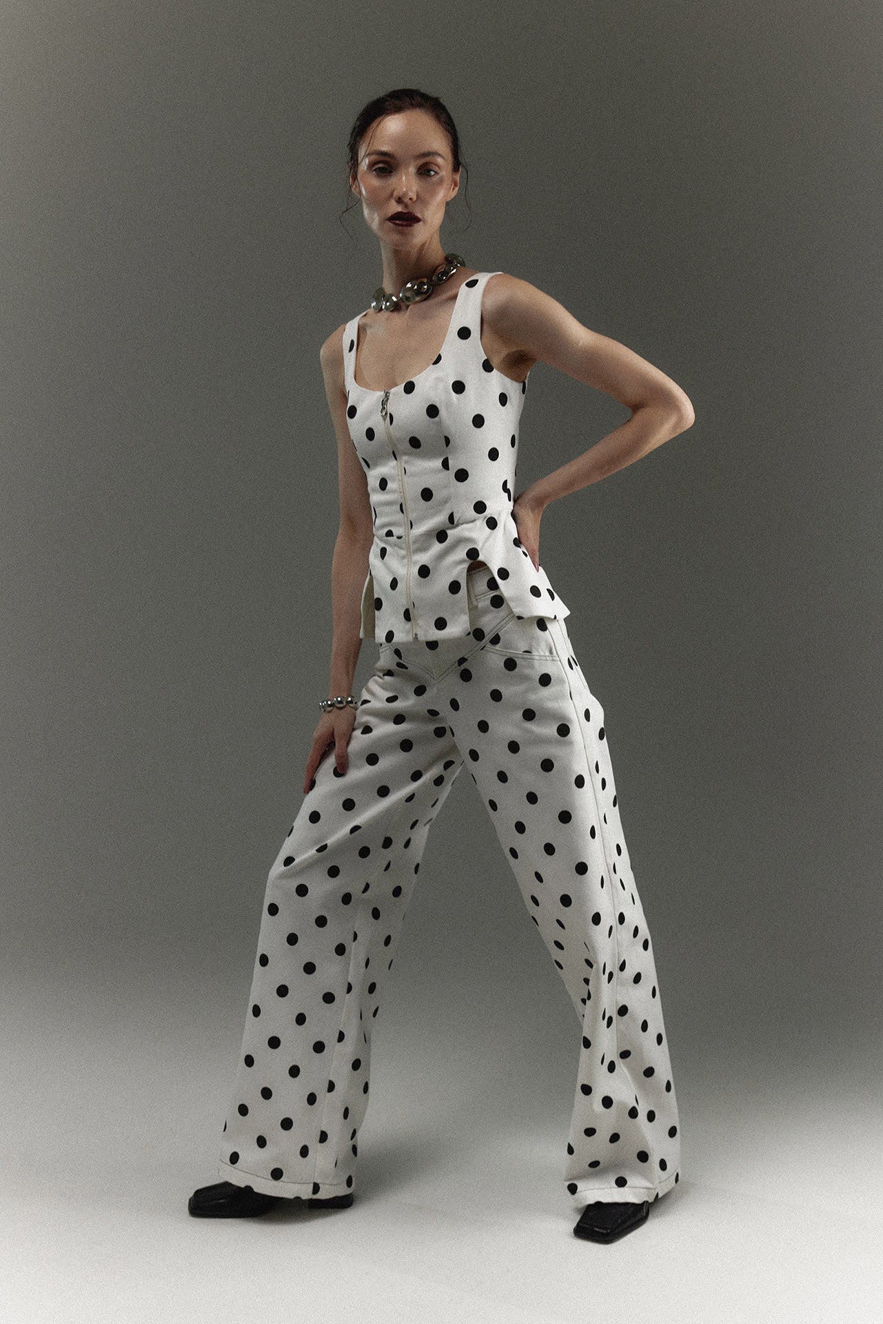 The Esme Ponti Top with the Montenegro Pants — Sanna, The Gentlewoman campaign