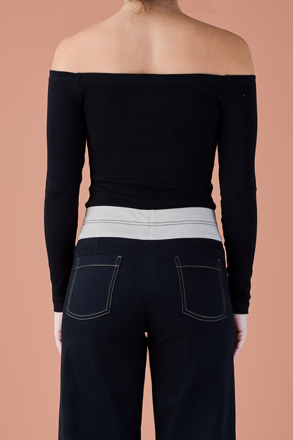 THE JADA TOP BLACK