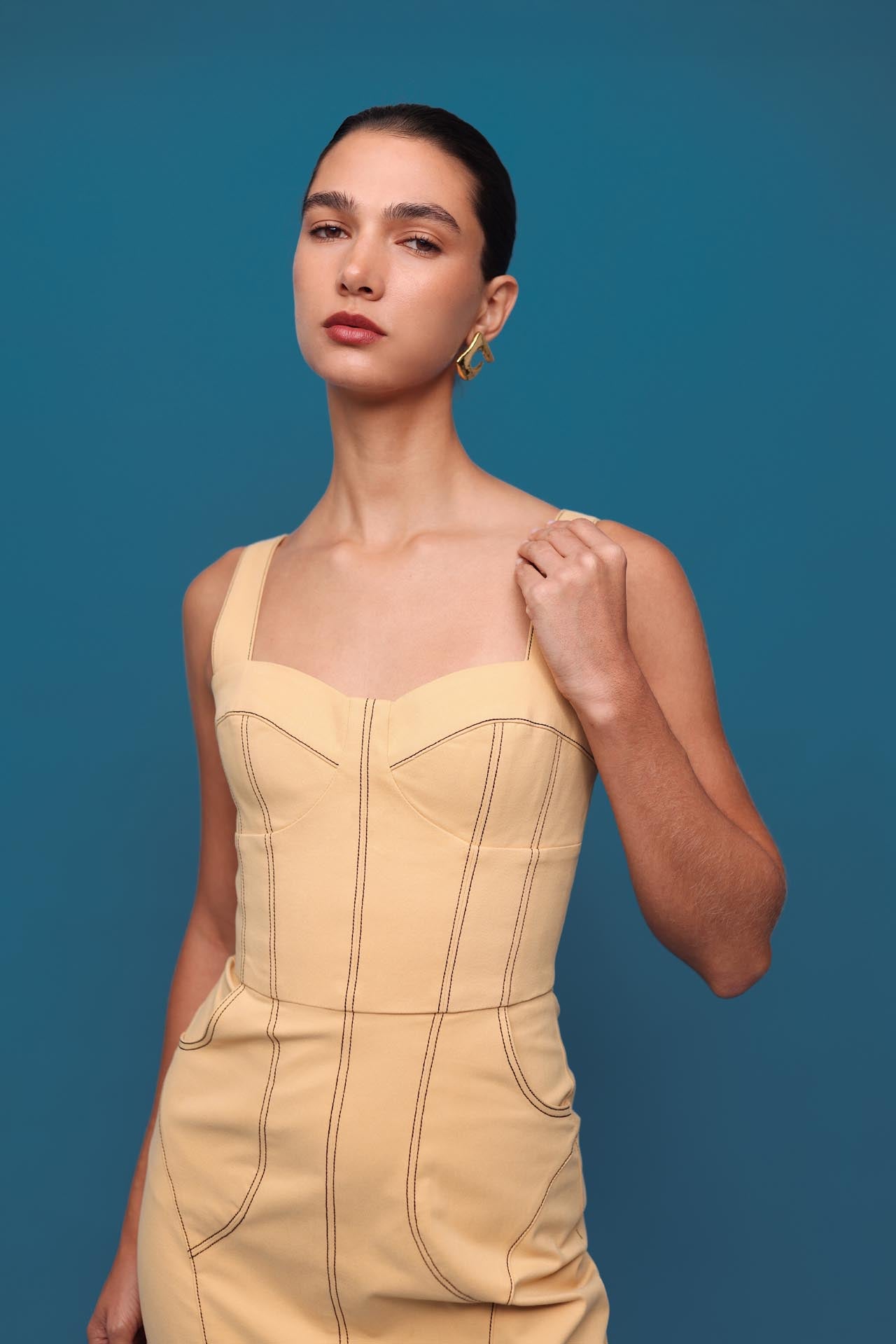 THE VITTI MIDI DRESS