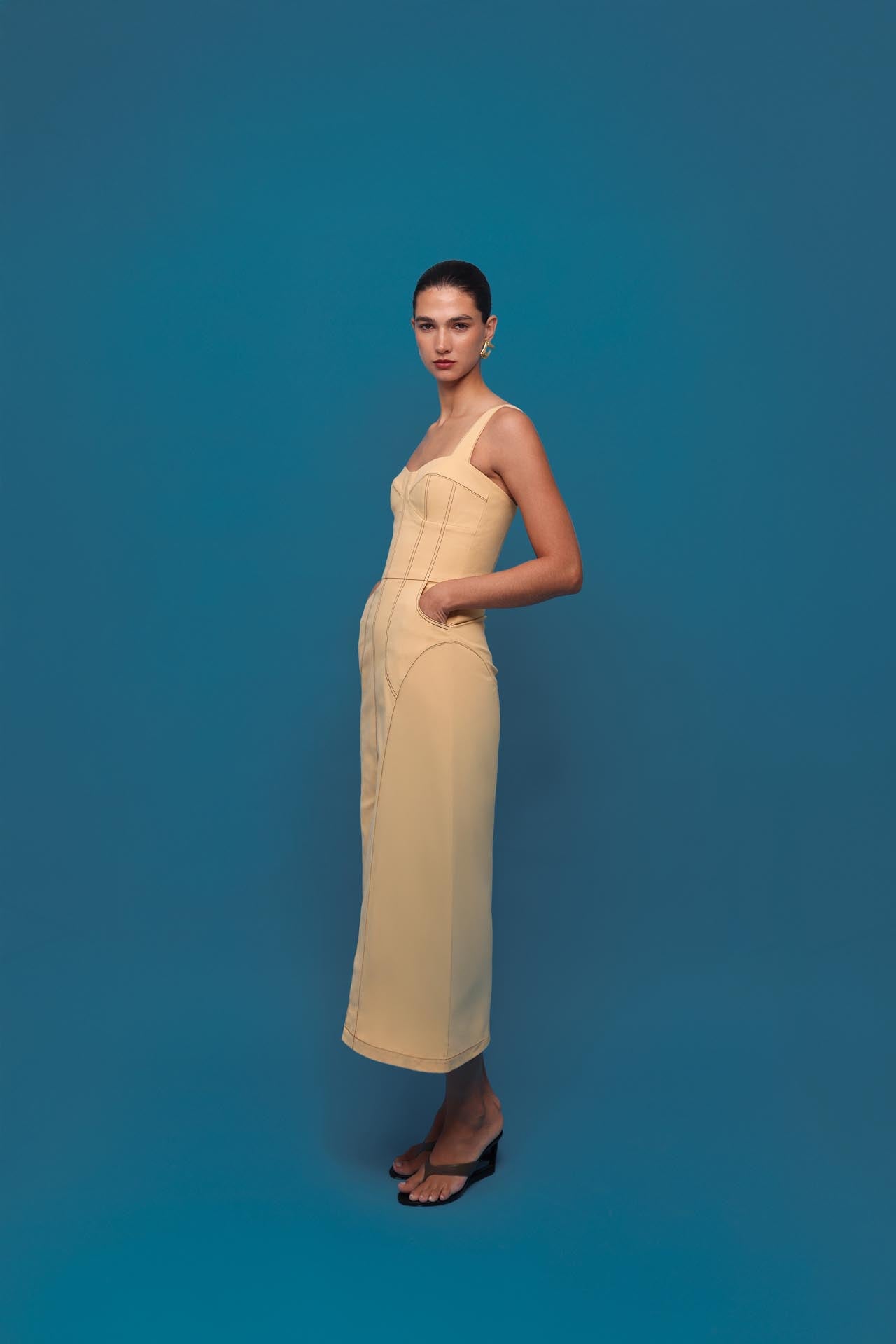 THE VITTI MIDI DRESS